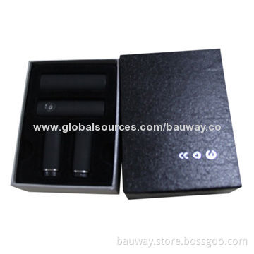 E Cigarette Black Waxy Micro Pen Kit for Liquid, OEM Orders Welcomed